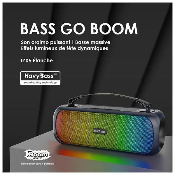 Oraimo Bass 50w party speaker