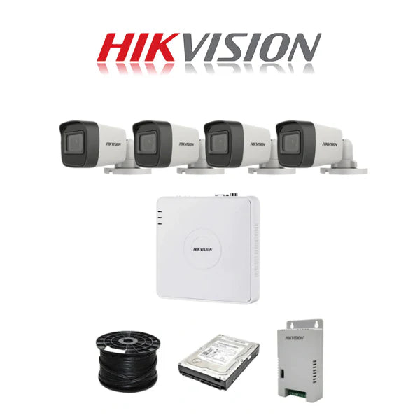 Hik vision 4 channel cctv
