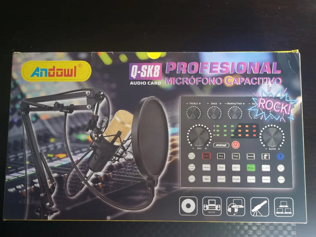 Andowl condenser microphone Q-SK8
