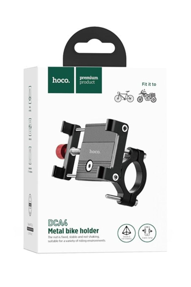 Metal bike phone holder
