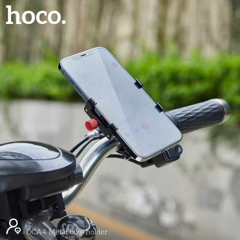 Metal bike phone holder
