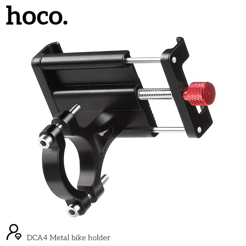 Metal bike phone holder