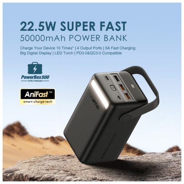 50000mah oraimo power bank