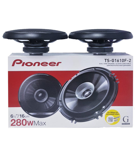 Pioneer dual cone speaker 280w max TS-G1610FG-2