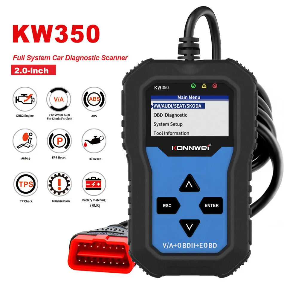 Konnwei KW 350 diagnosis machine