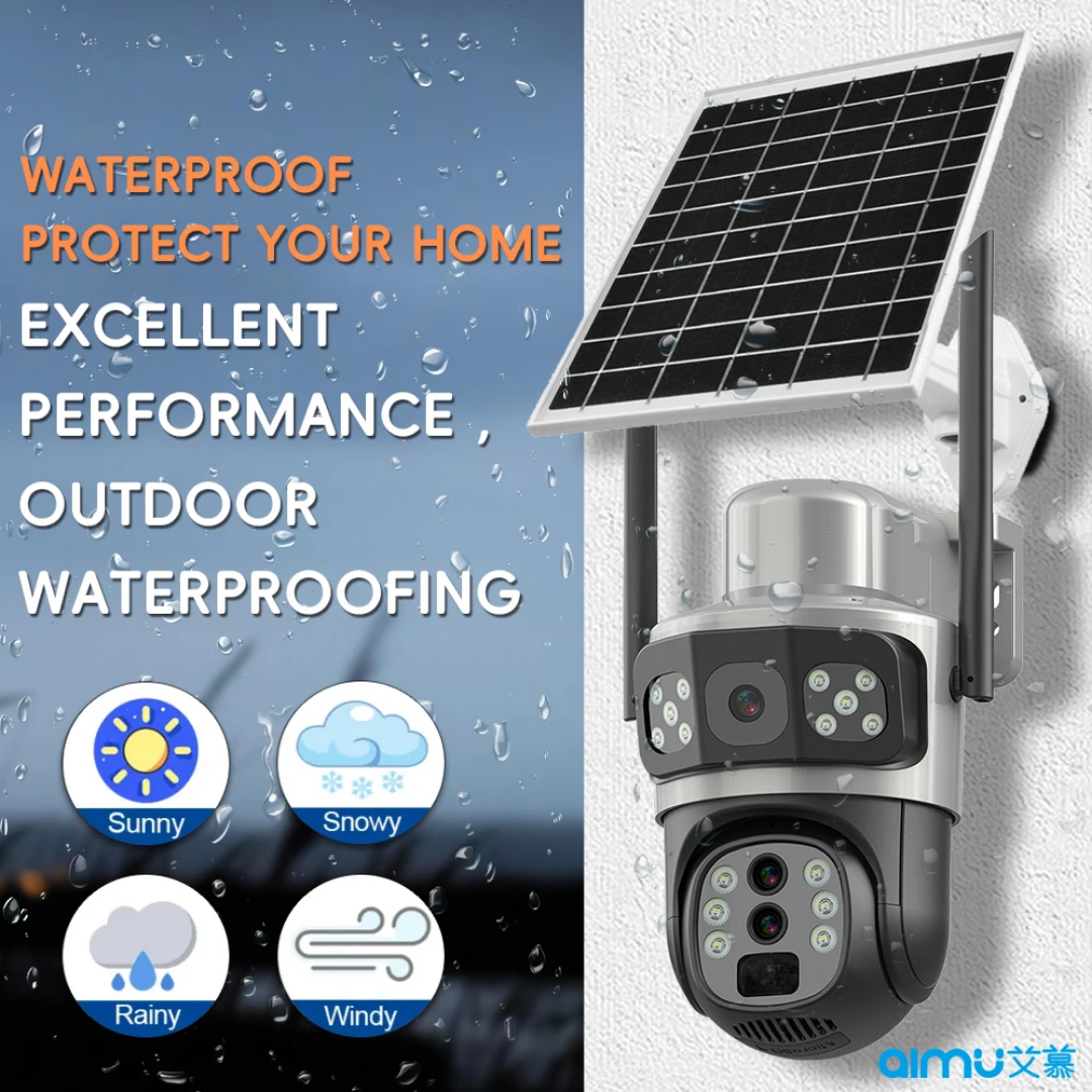 Intelligent solar camera V380 ABT 6612