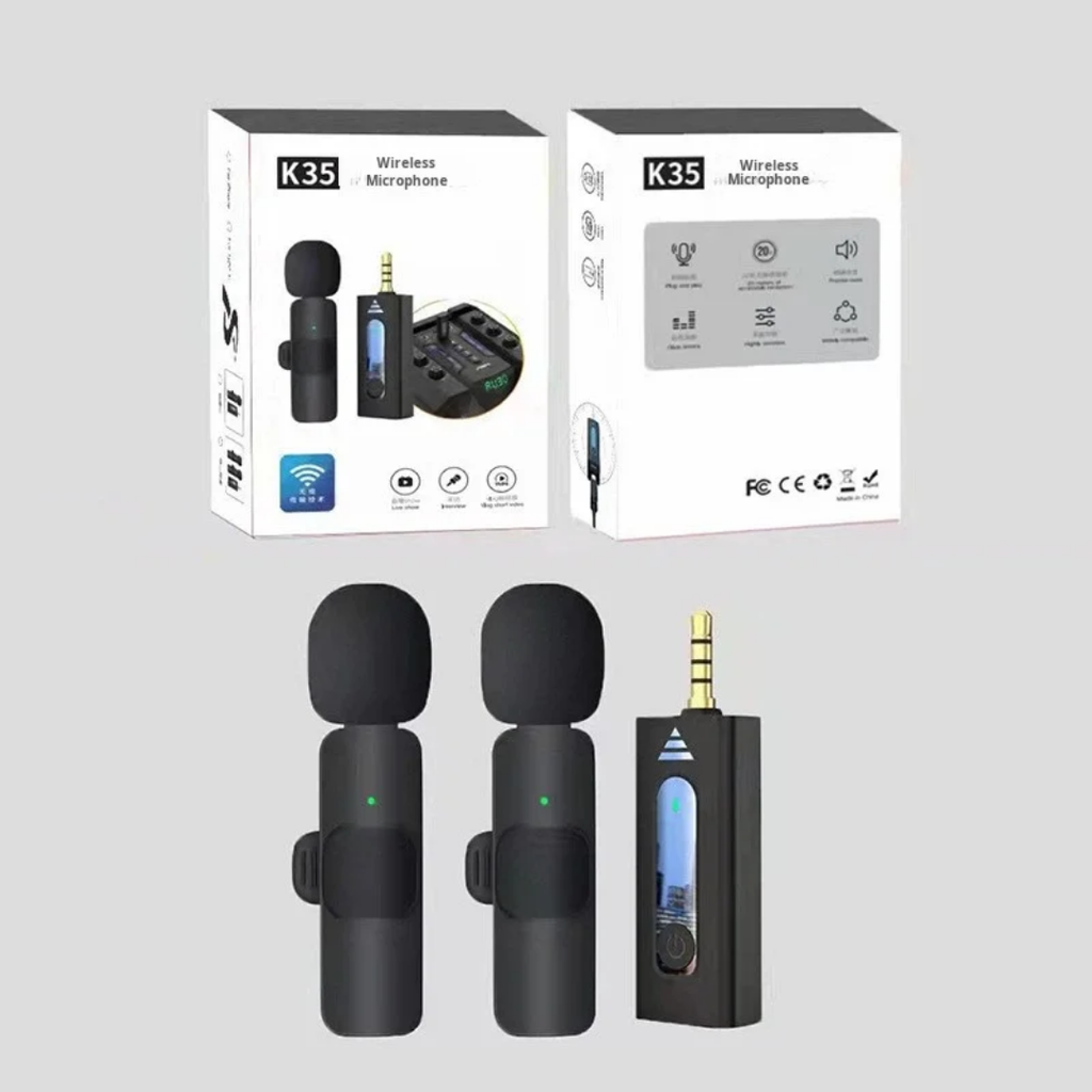 K35 double wireless microphone