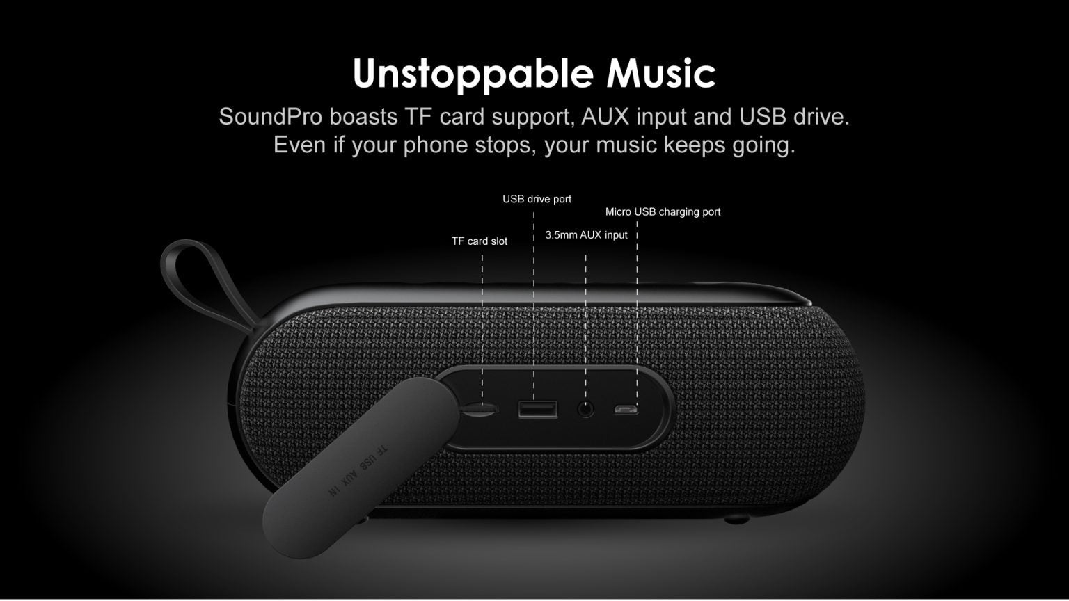 Oraimo Portable wireless speaker OBS 52D