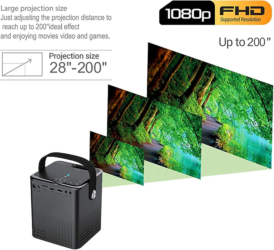Mini multimedia projector Q-200