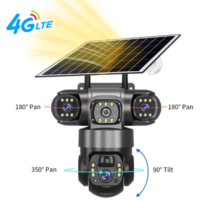 4G ptz solar camera P15