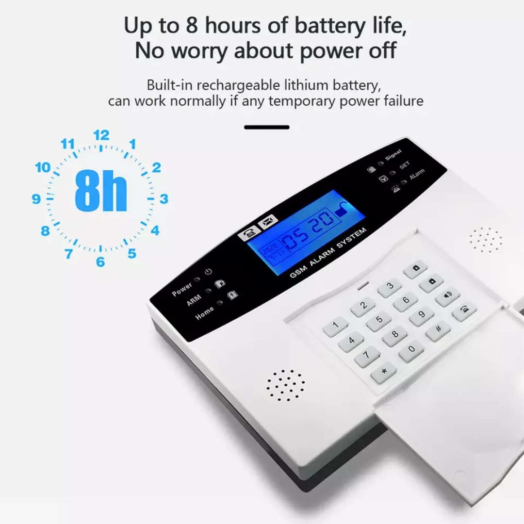 Wifi +GSM dual network alarm system GP-505