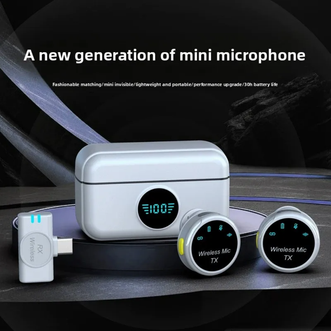 S5 wireless lapel mic for outdoor live streaming