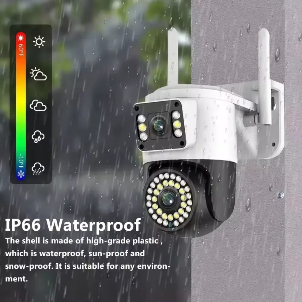 Dual camera wifi camera