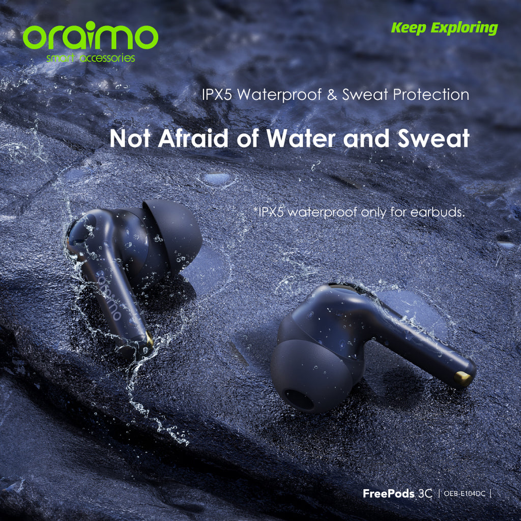 Oraimo tailor earpods and sound E104DC