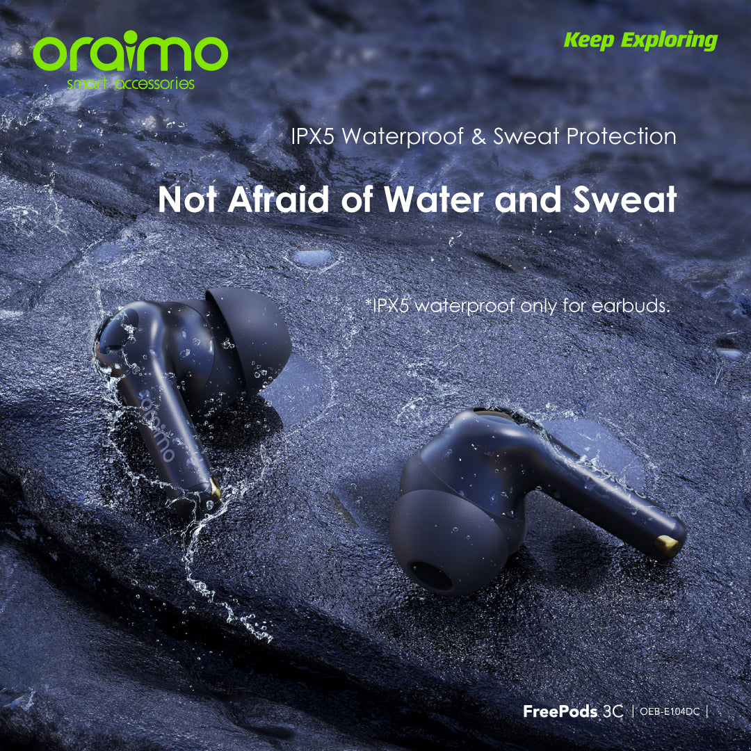 Oraimo tailor earpods and sound E104DC