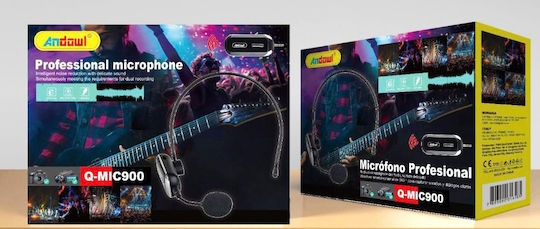 Wireless headset microphone/mic900