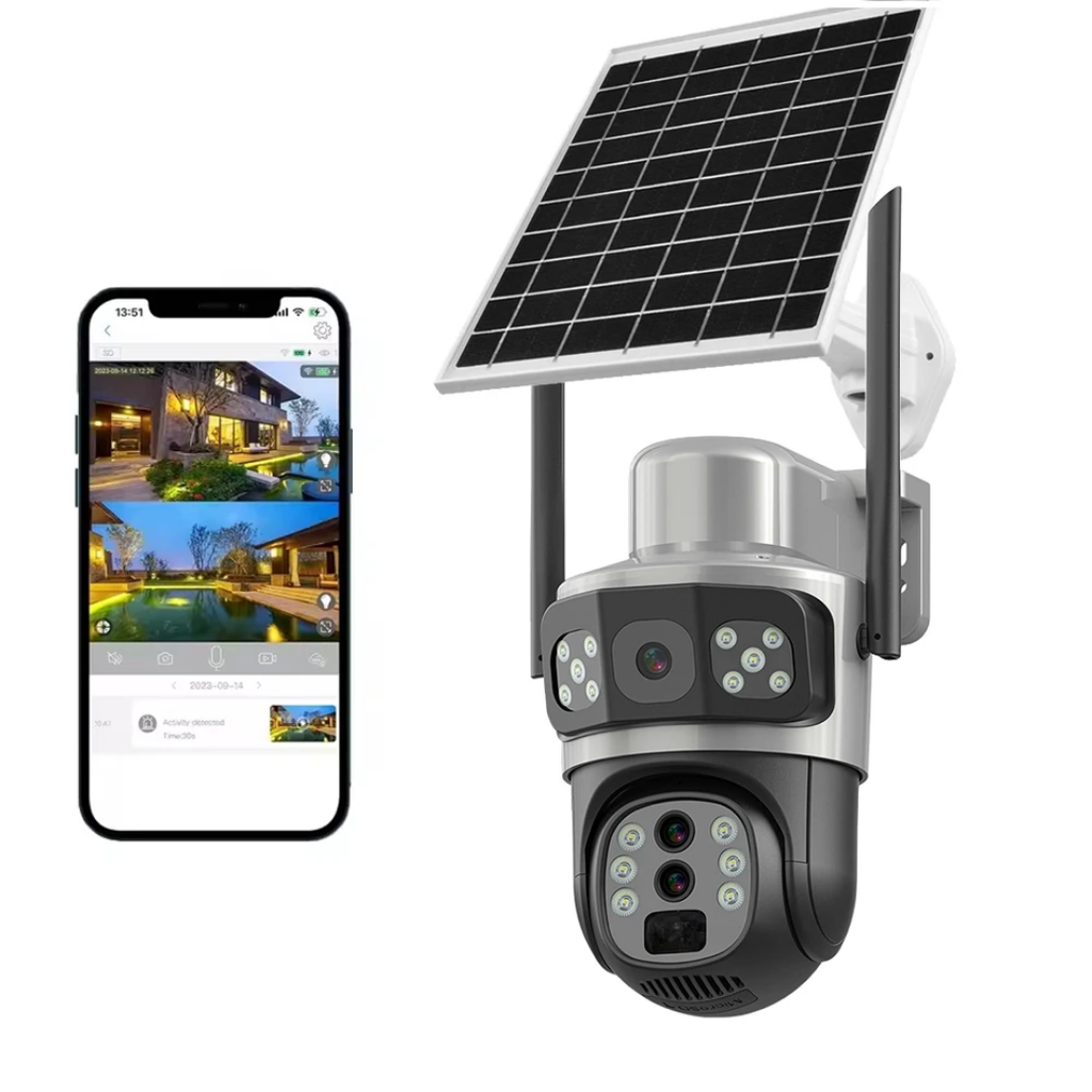 Intelligent solar camera V380 ABT 6612