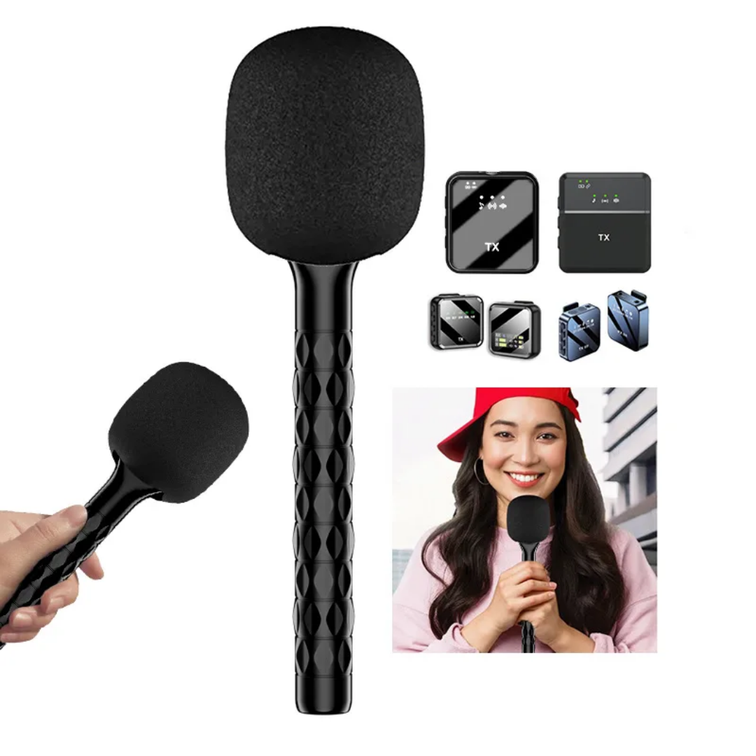 H1 wireless lavalier microphone handle