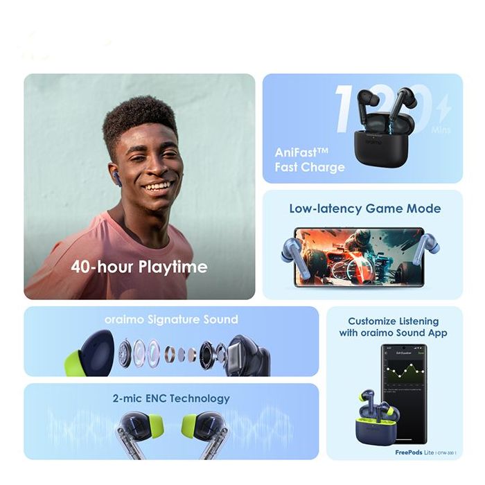 Oraimo free pods lite OTW 330