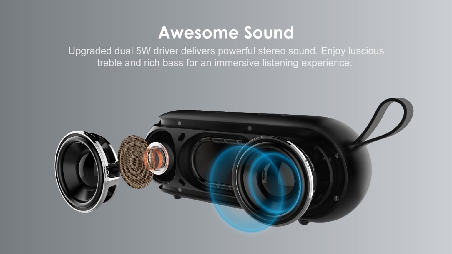 Oraimo Portable wireless speaker OBS 52D