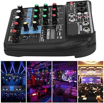 Andowl 4 channel mixer Q-SK740