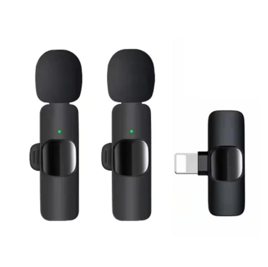 Iphone Dual lapel mic