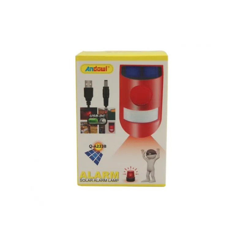 Solar alarm lamp Q-A233B