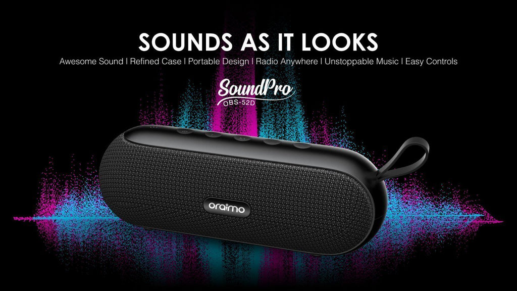 Oraimo Portable wireless speaker OBS 52D