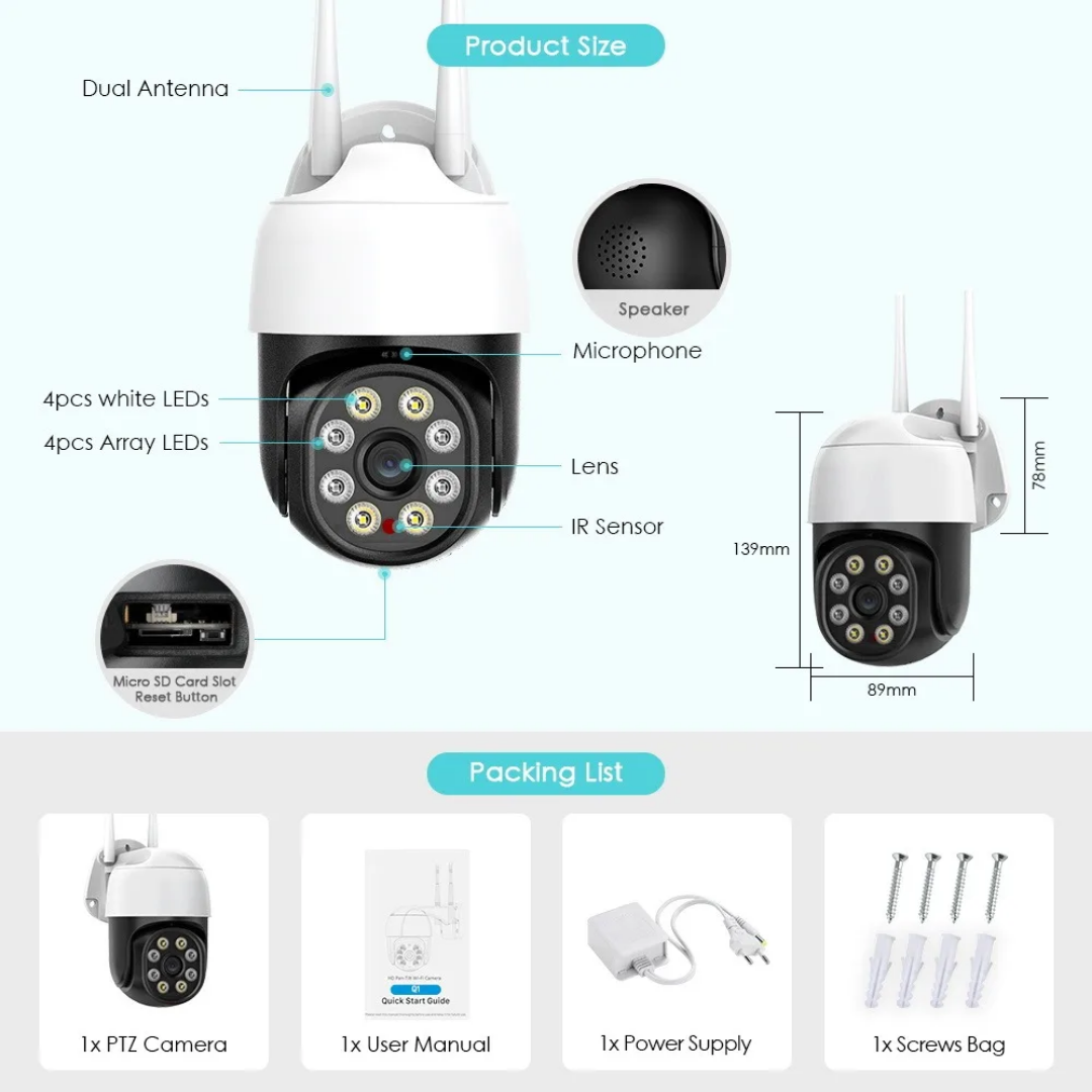Wifi camera single lense Q08-C2