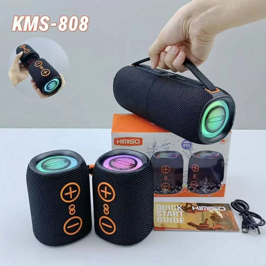 Kimiso extra bass portable bluetooth speaker kms-808