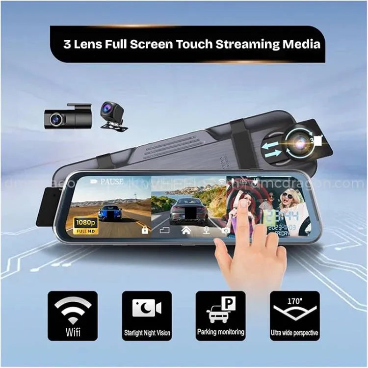 Vehicle blackbox DVR 9.66 TFT