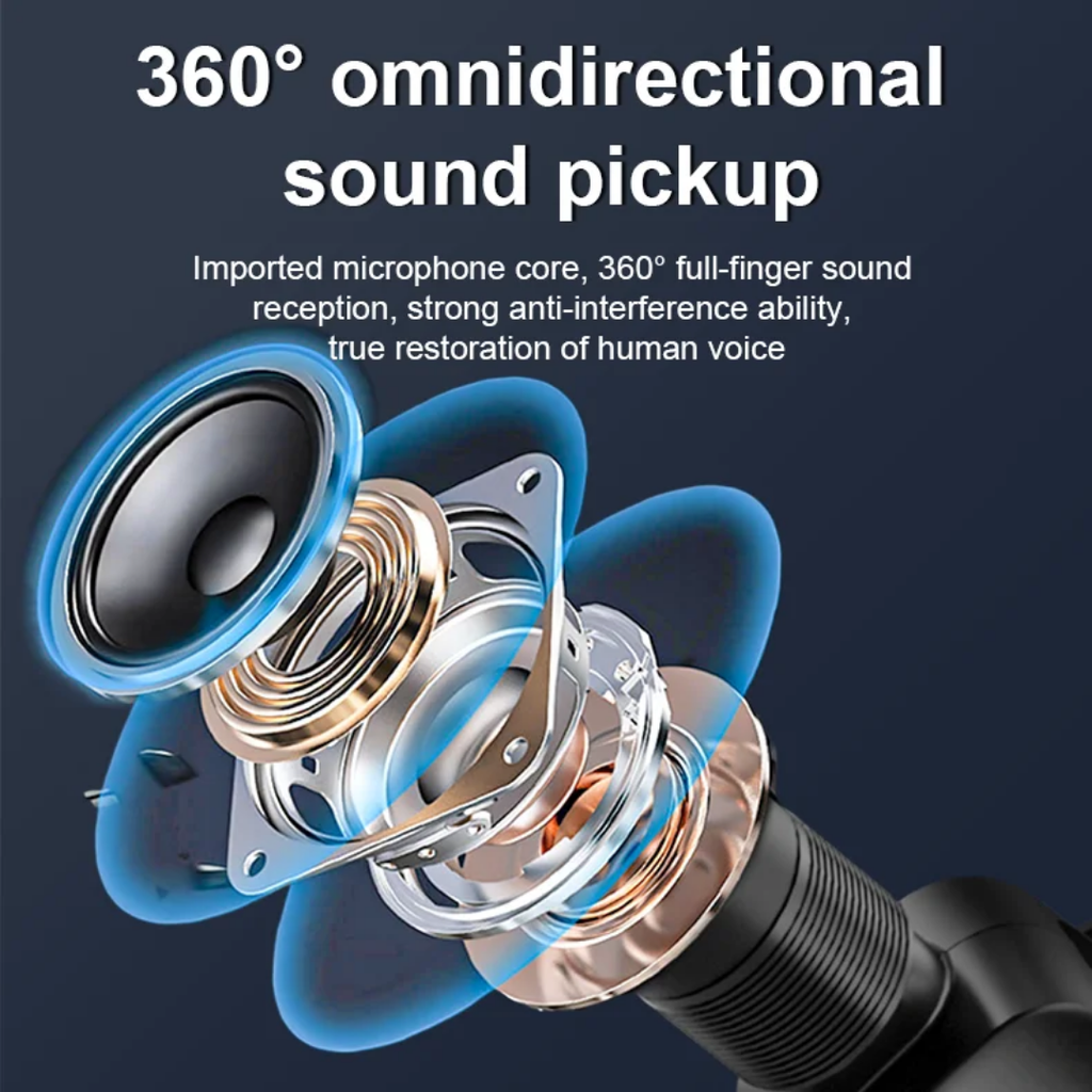 K9 type c dual Microphone