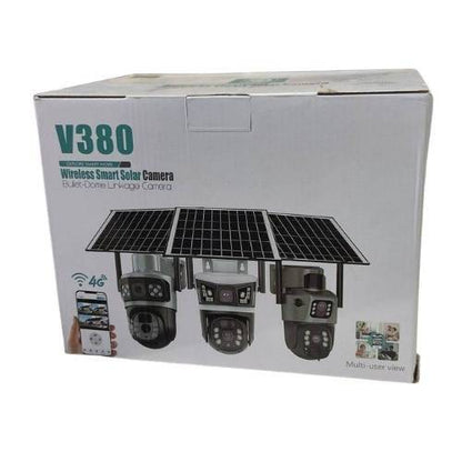 V380 wireless smart solar wifi camera