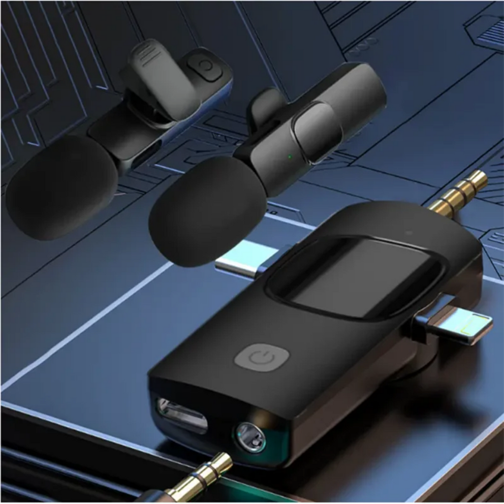 K15 3in1 lapel mic