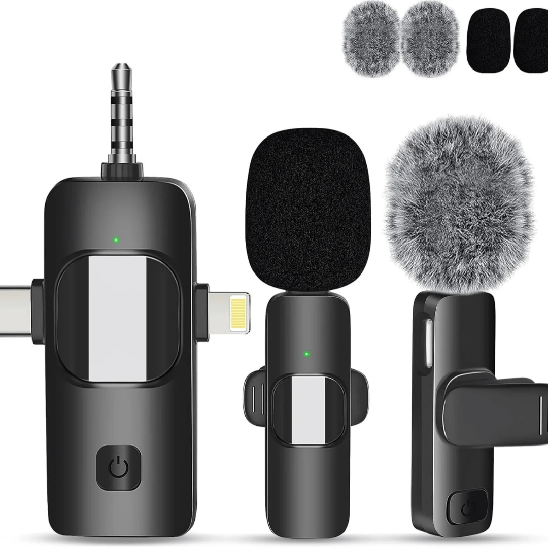 K15 3in1 lapel mic