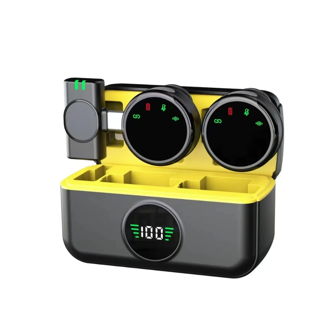 S5 wireless lapel mic for outdoor live streaming
