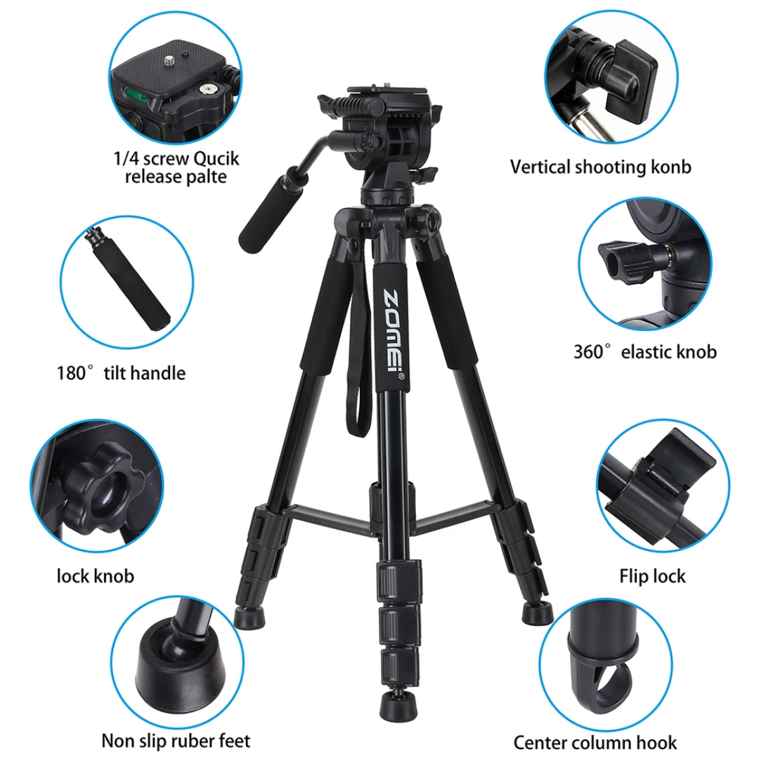 Zomei camera tripod Q310