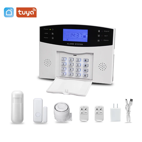 Wifi +GSM dual network alarm system GP-505