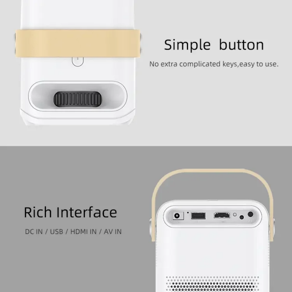 Home theater led TV projector 2000