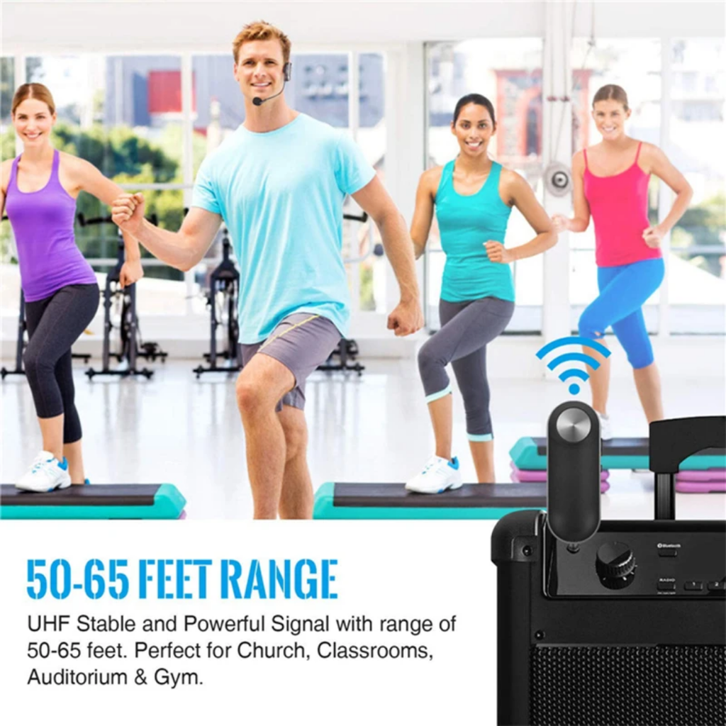 Wireless headset microphone/mic900