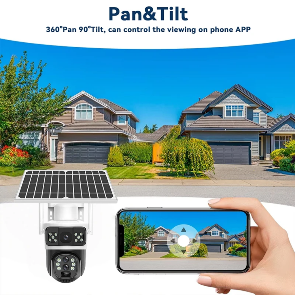 4g HD outdoor and solar camera C168