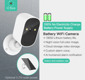 JT clear smart battery camera JT8185xm