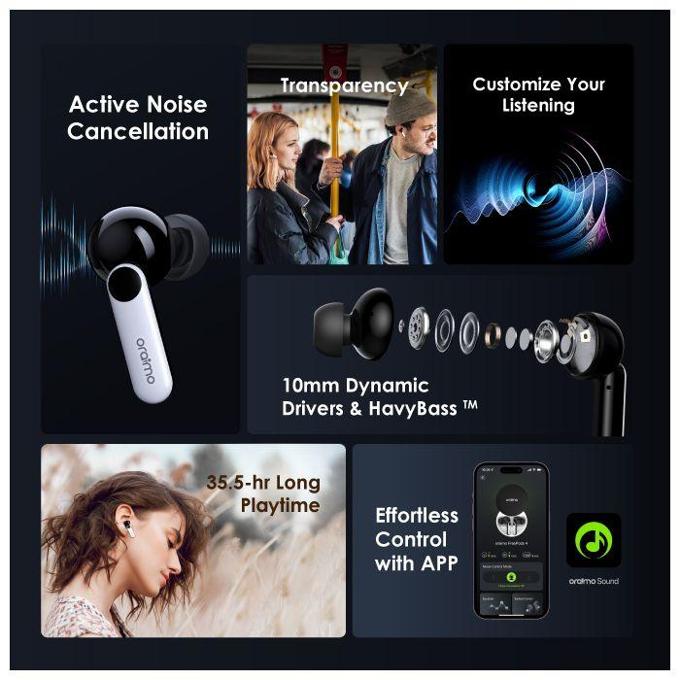 Oraimo free pods OEB-E105D earpods
