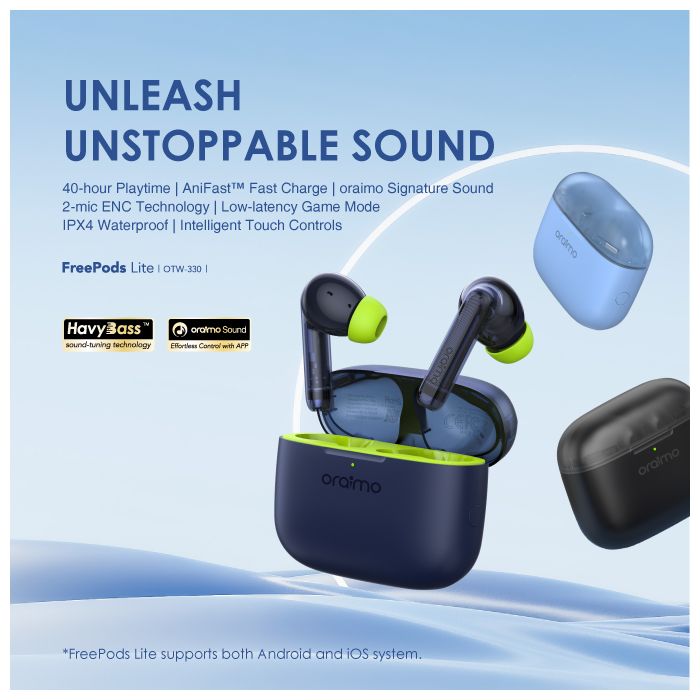 Oraimo free pods lite OTW 330