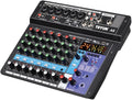 A8 professional 8 channel Mixer