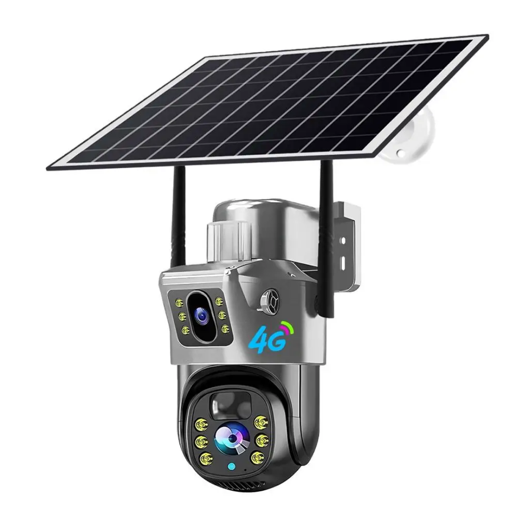4g HD outdoor and solar security camera