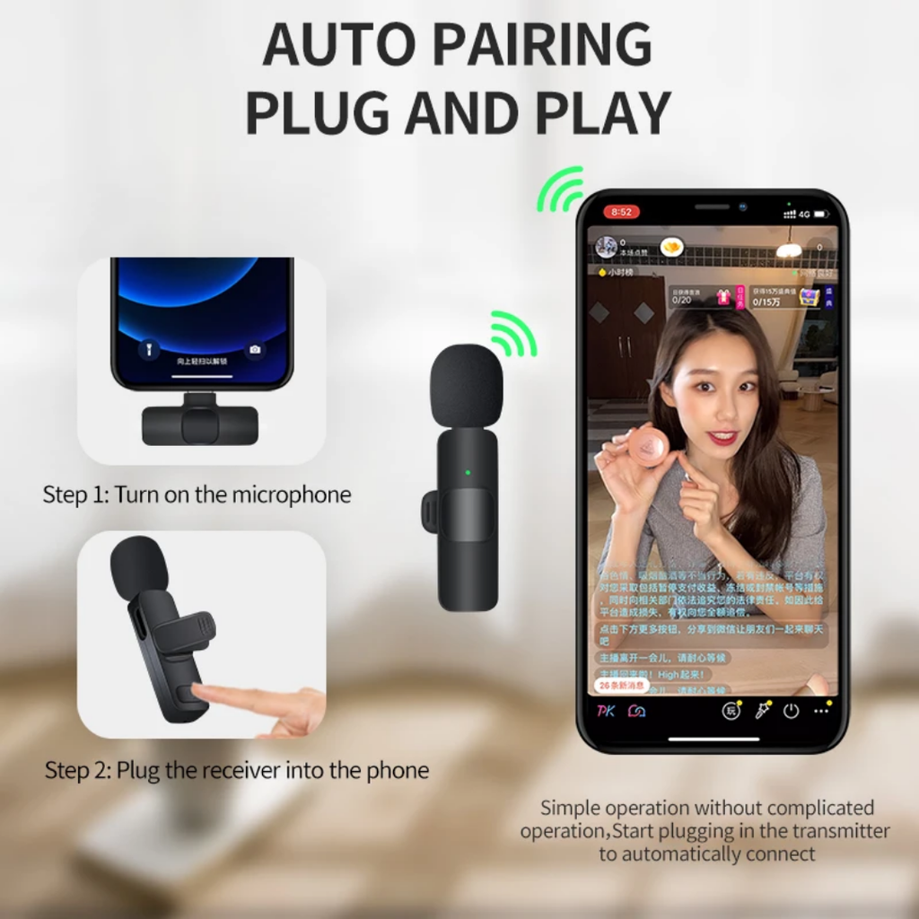 K9 type c dual Microphone