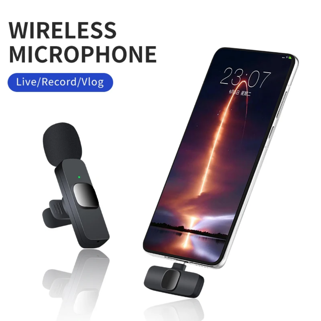 Iphone Dual lapel mic