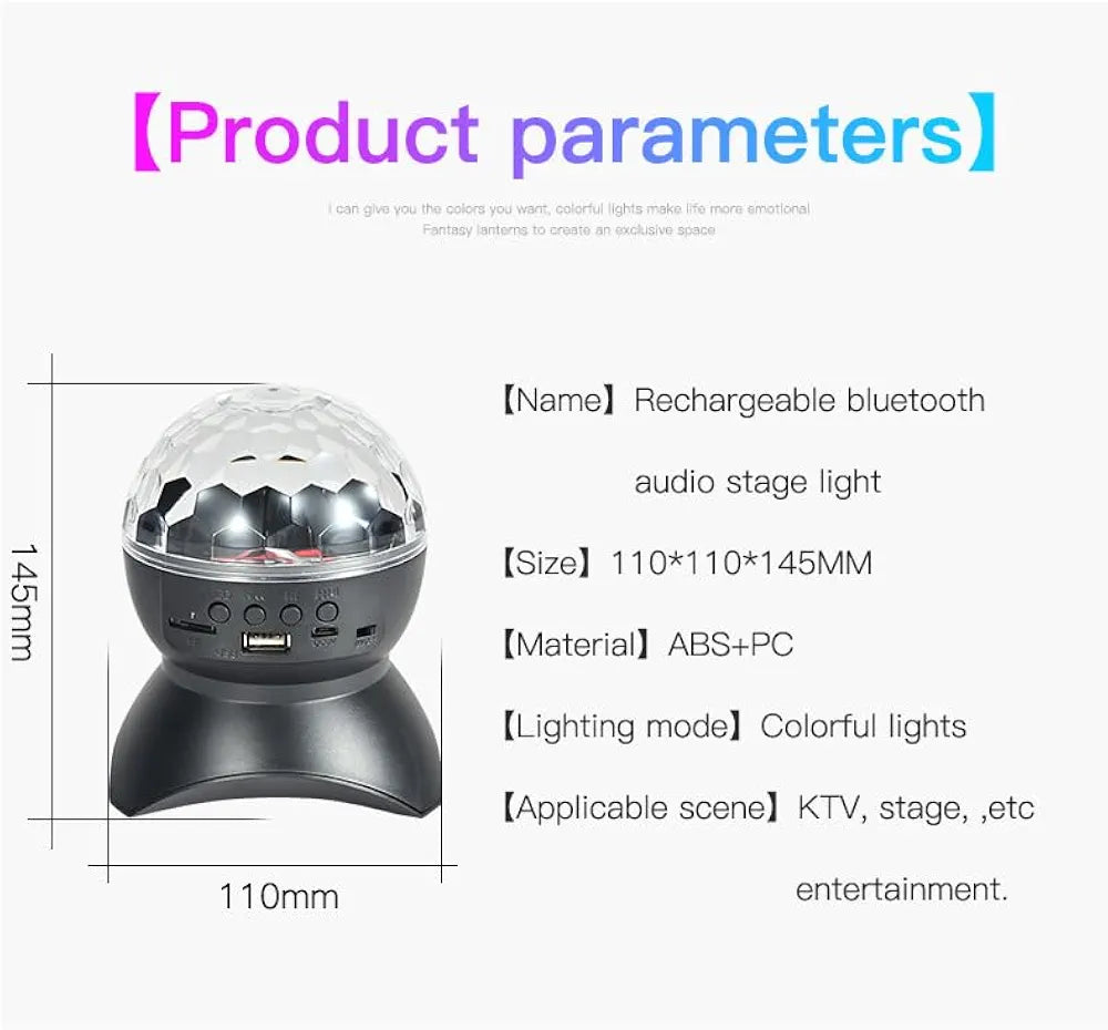 Party ball RGB light