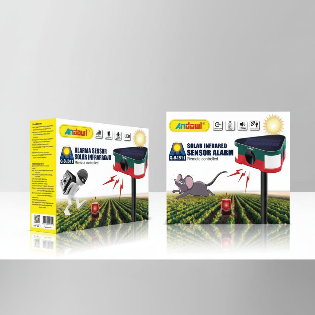 Alarm sensor solar infrared Q-BJ911